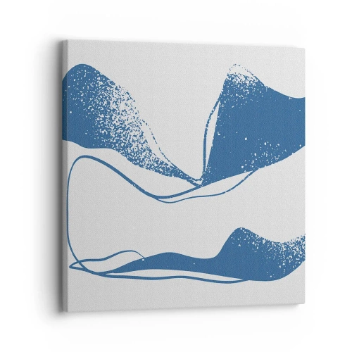 Canvas picture - Abstract with Wings - 30x30 cm