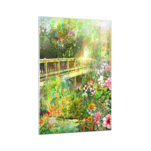 Glass picture - Bridge of Spring Sighs - 70x100 cm