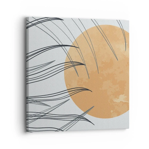 Canvas picture - Always Towards the Sun - 30x30 cm