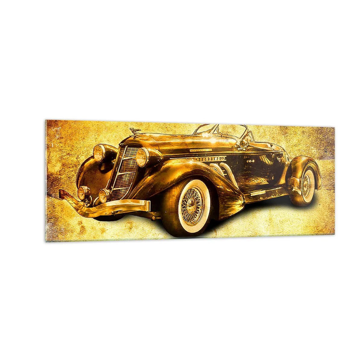 Glass picture - Crème de la Crème - 140x50 cm