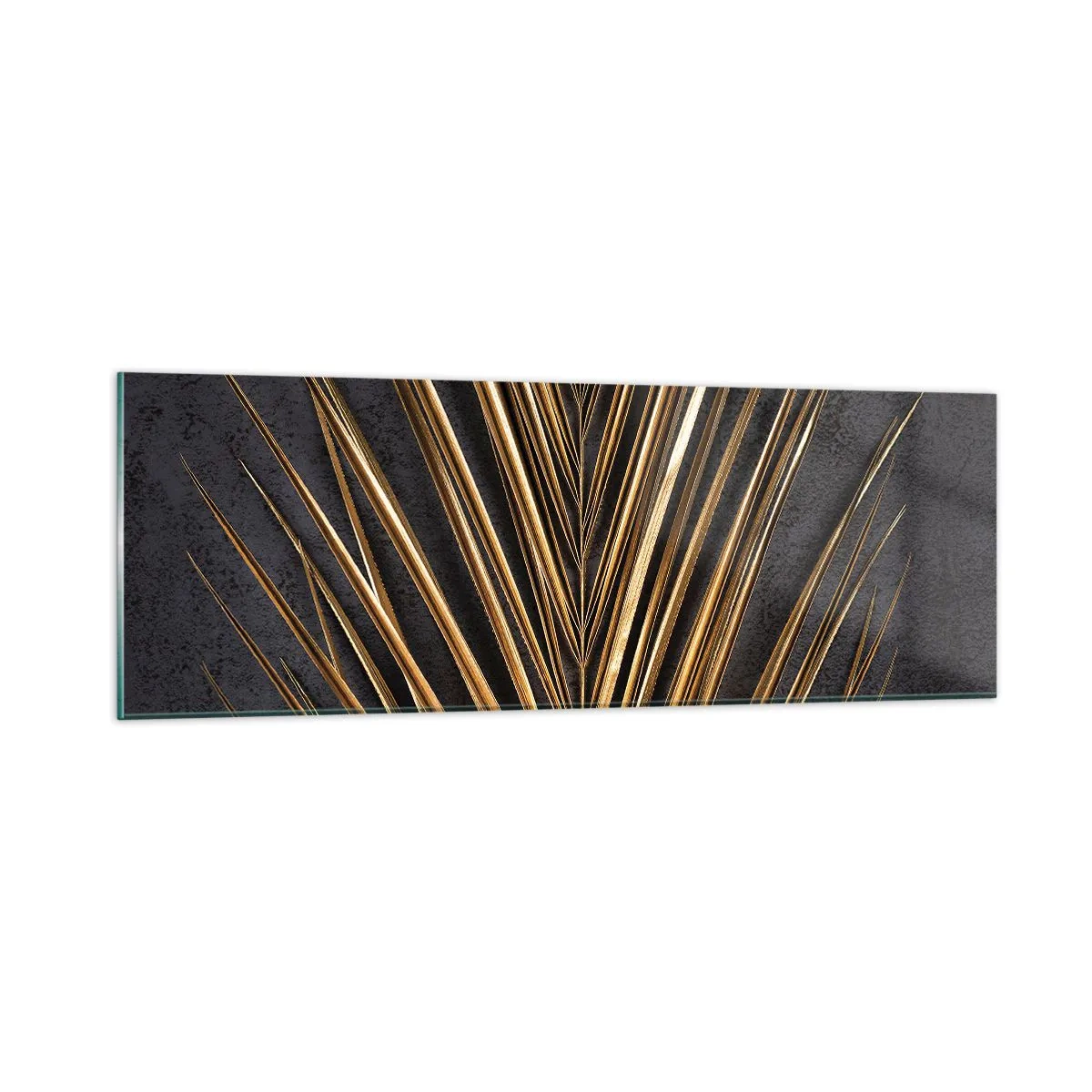 Glass picture - Gold of the Tropics - 90x30 cm