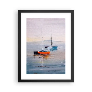 Poster in black frame - Deserved Rest - 30x40 cm