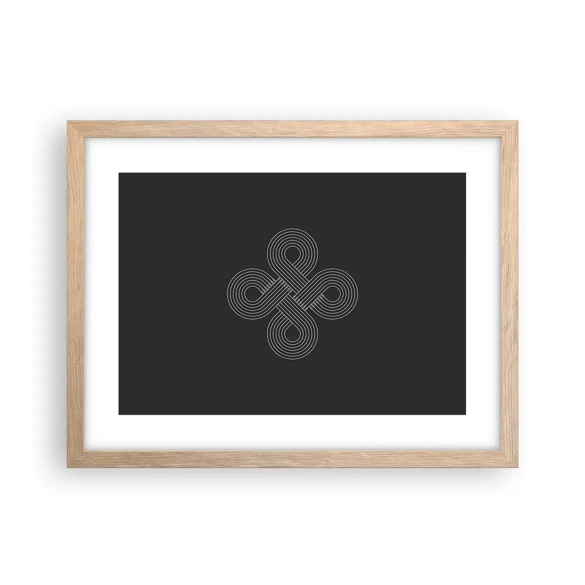 Poster in light oak frame - In Celtic Spirit - 40x30 cm