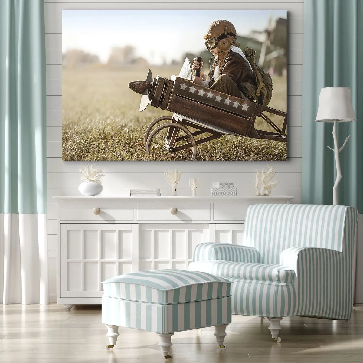 Canvas picture - Take off for a Dream - 100x70 cm