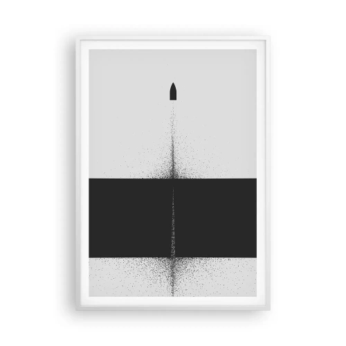 Poster in white frmae - Straight to the Point - 70x100 cm