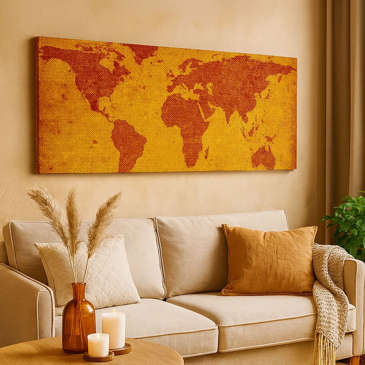 Canvas picture - Invitation for Travel - 100x40 cm