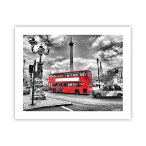 Poster - Real Bloodstream of a City - 50x40 cm