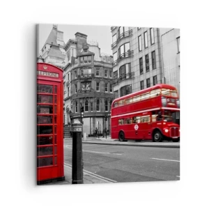 Canvas picture - The Reddest in Europe - 50x50 cm