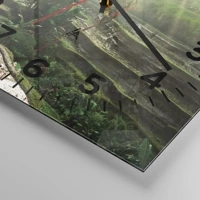 Clock face with numbers