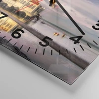 Clock face with numbers