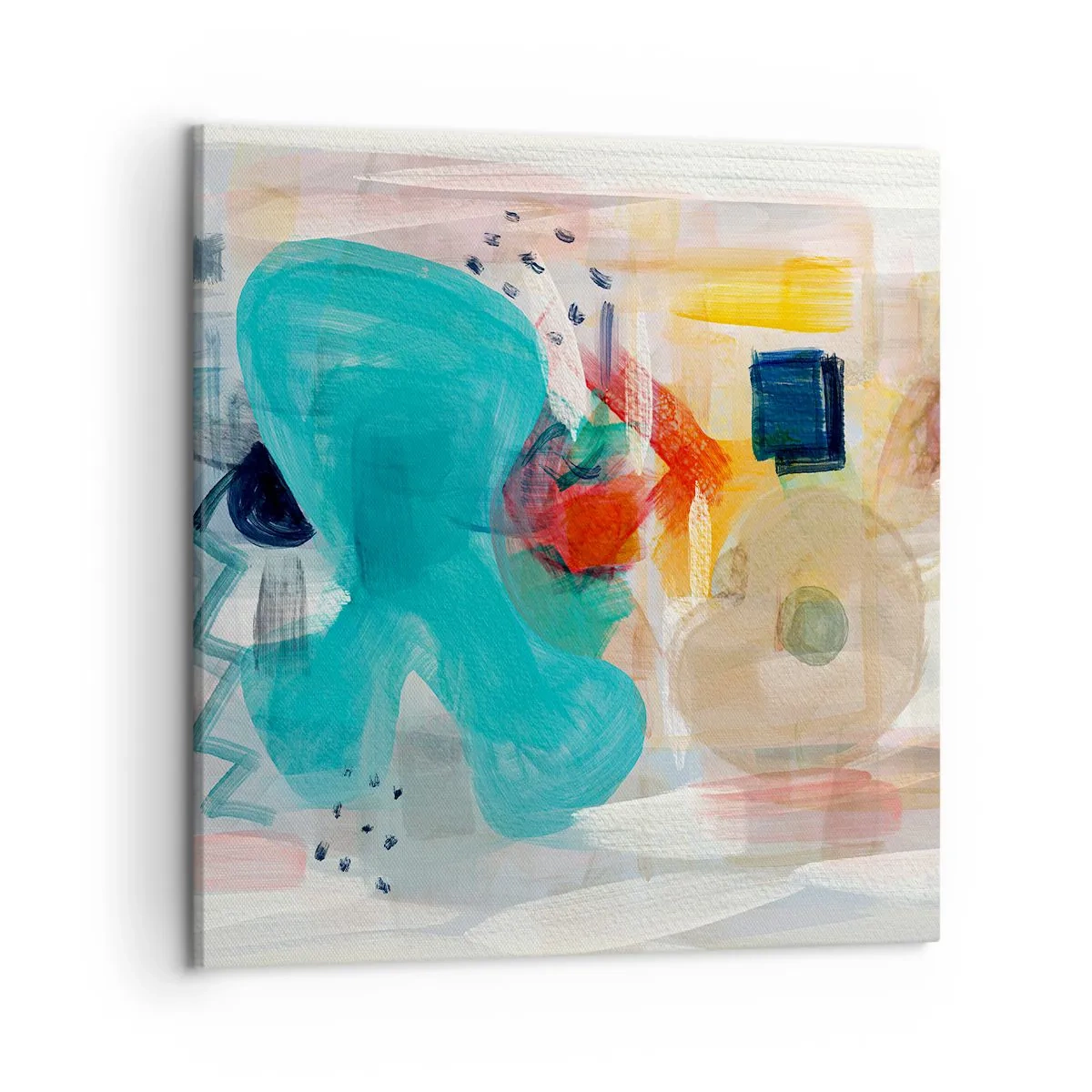 Canvas picture - Colourful Game - 50x50 cm