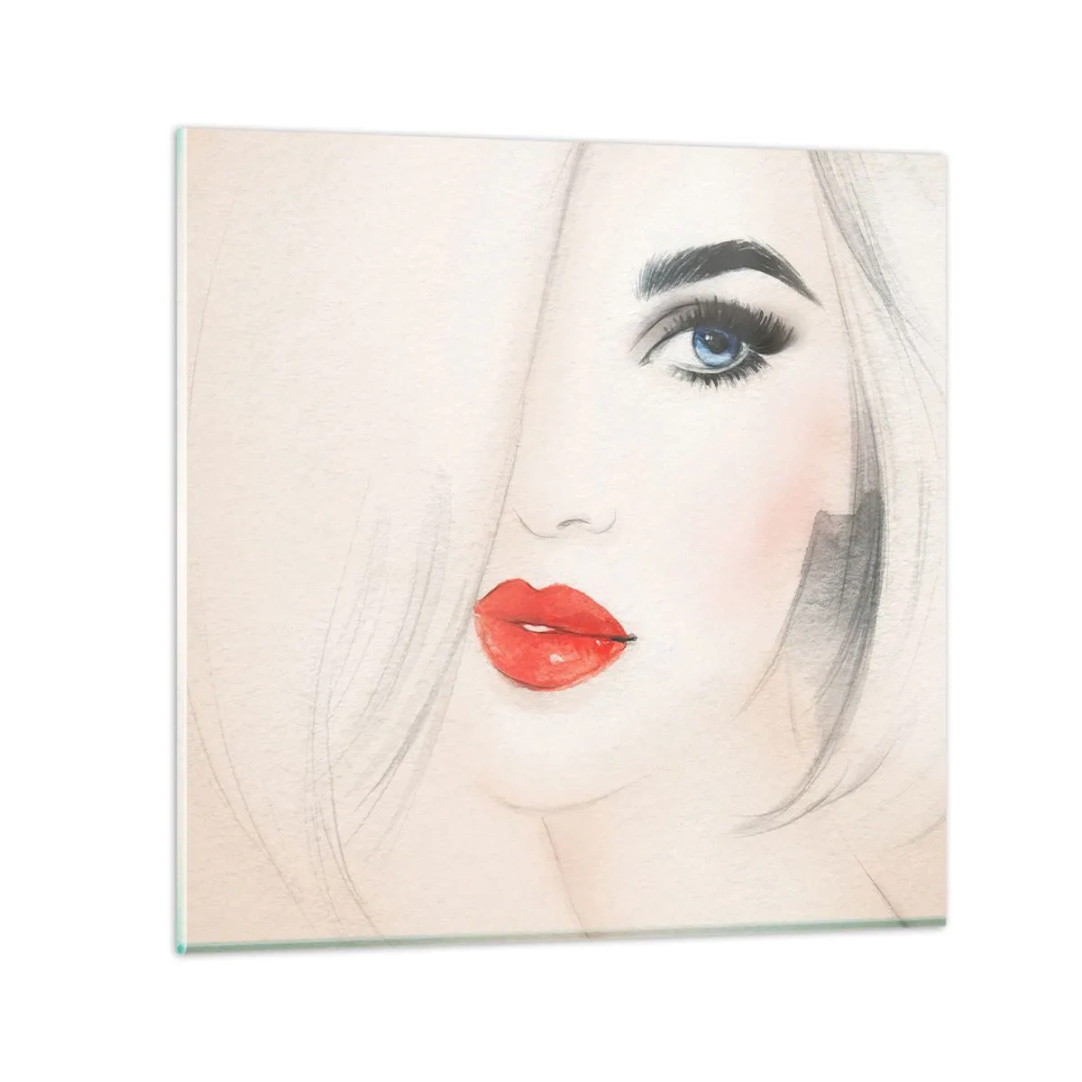 Glass picture - Mesmerizes and Intoxicates - 30x30 cm