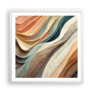 Poster in white frmae - Moment Before Change - 60x60 cm