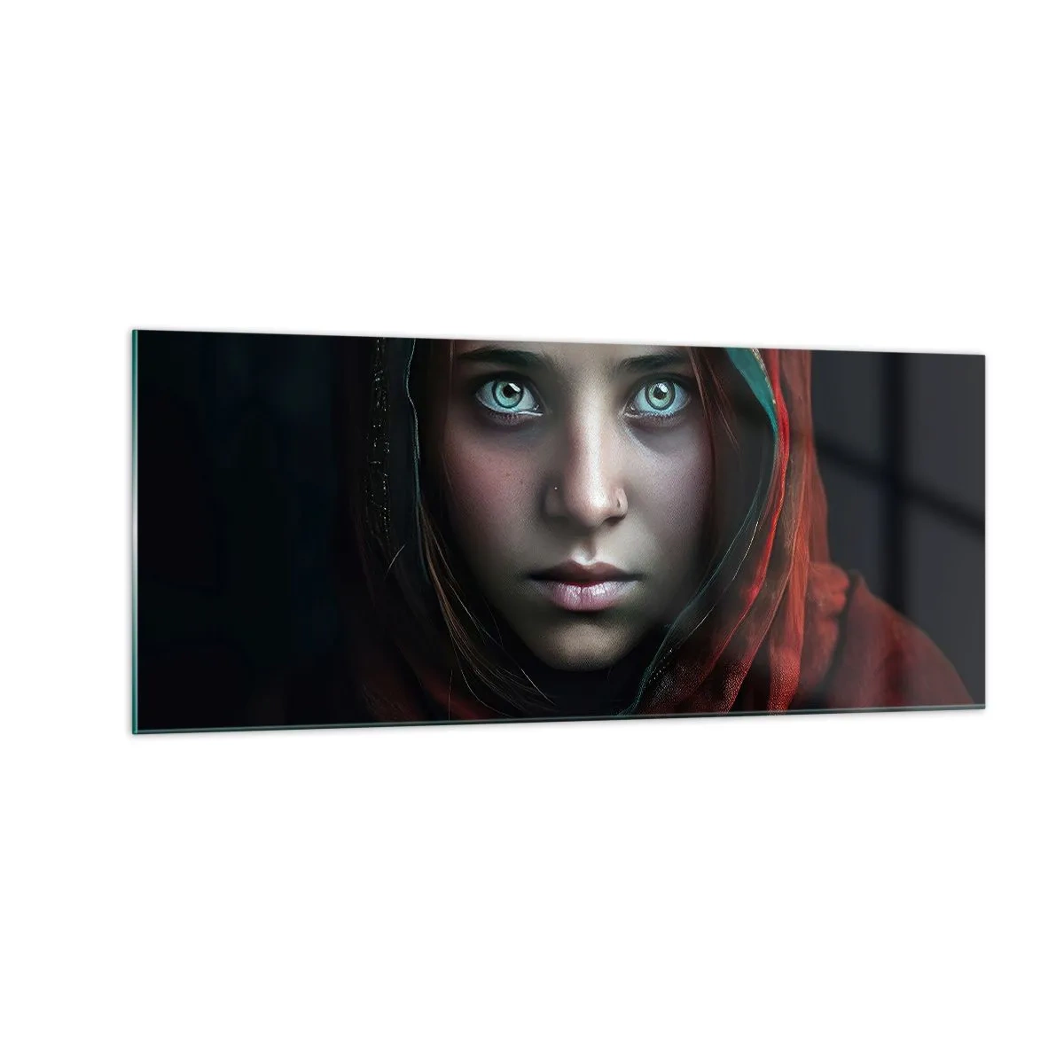 Glass picture - Eastern Princess - 100x40 cm