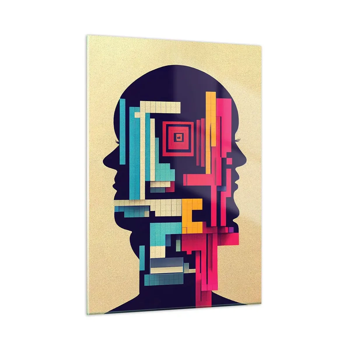 Glass picture - New Ties - 50x70 cm