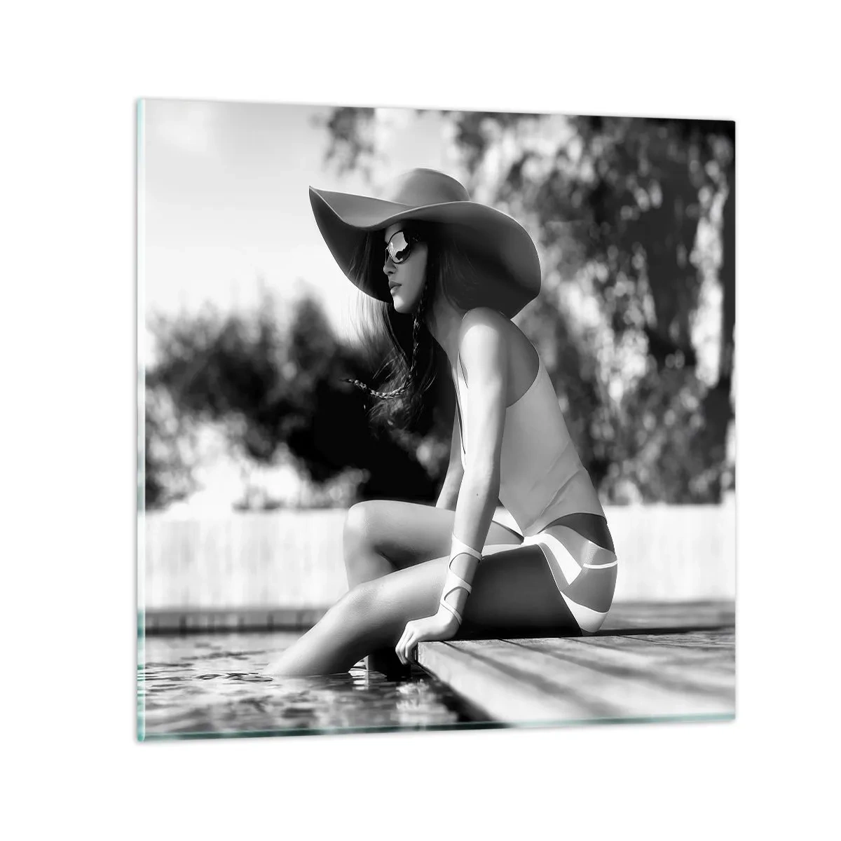 Glass picture - Summer Dream - 30x30 cm