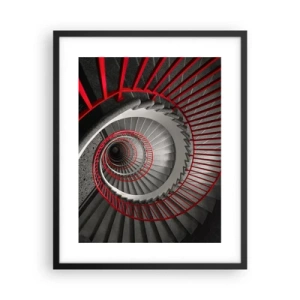 Poster in black frame - Games of Architecture - 40x50 cm