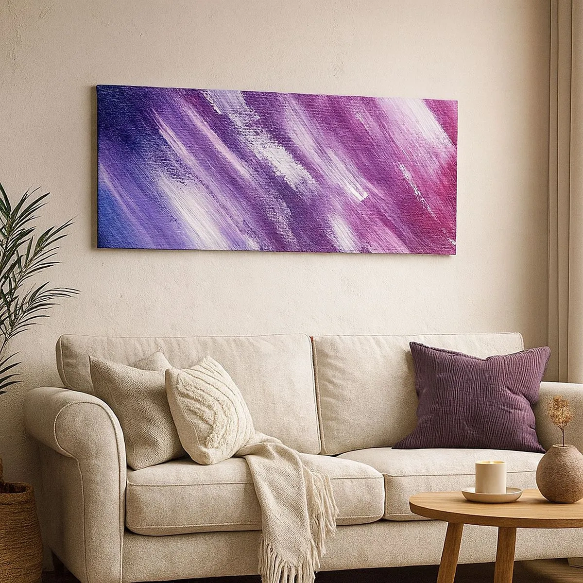 Canvas picture - When a Sunny Wind Is Blowing - 100x40 cm
