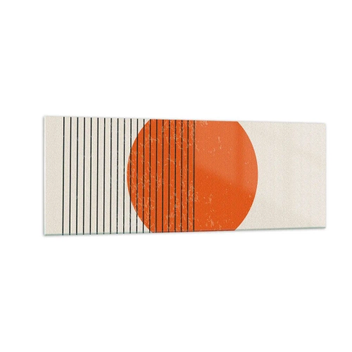 Glass picture - Always the Sun - 140x50 cm