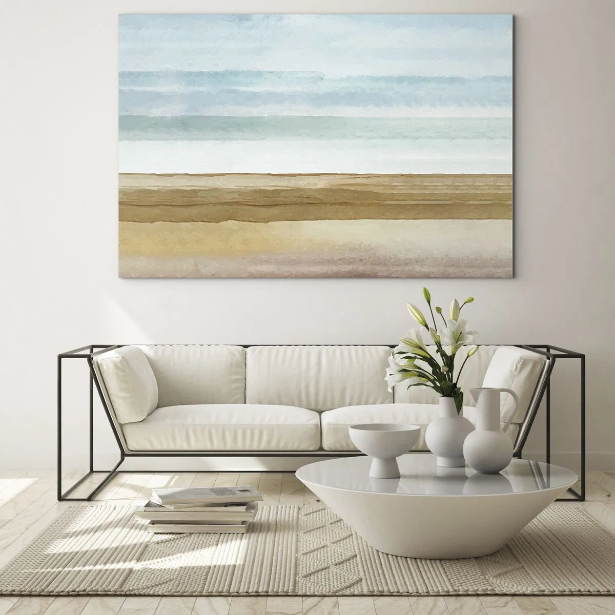 Glass picture - Calming - 100x70 cm