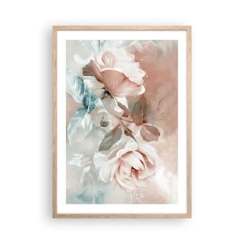 Poster in light oak frame - Spirit of Romaticism - 50x70 cm