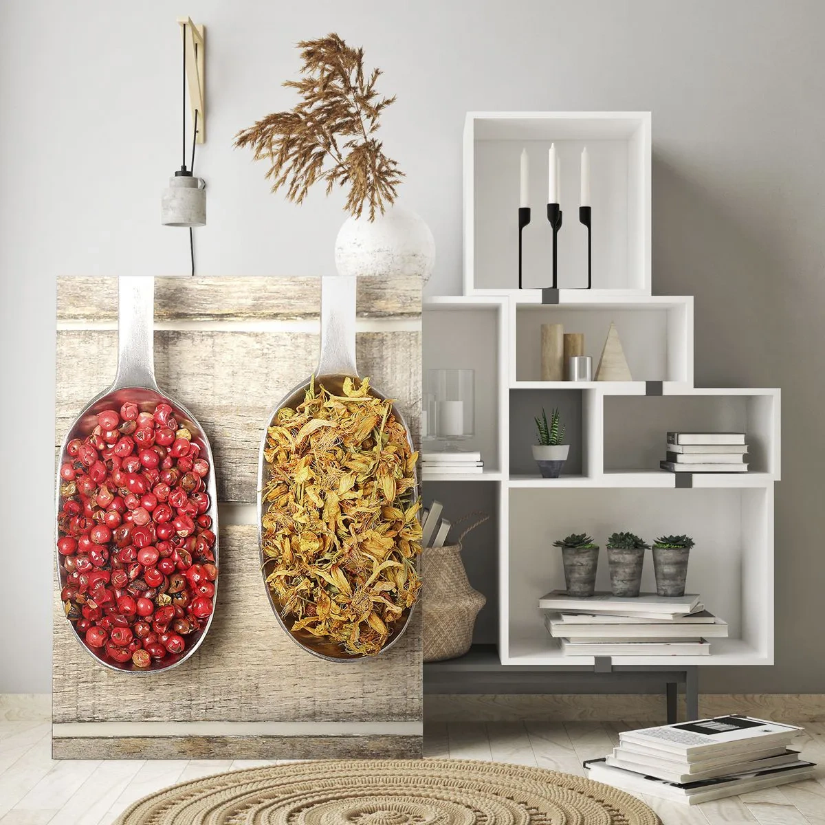 Glass picture - Kitchen Magic - 70x100 cm