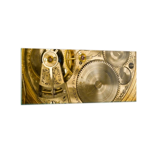 Glass picture - Follow the Zeitgeist - 120x50 cm