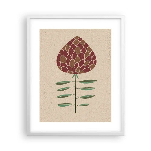 Poster in white frmae - Like a Big Pine Cone - 40x50 cm