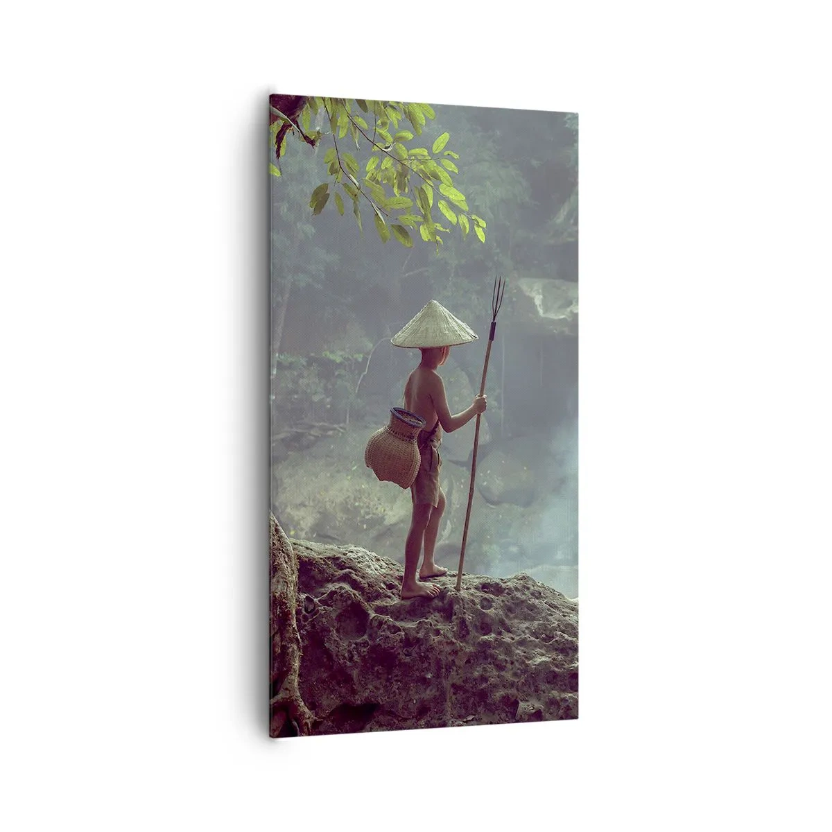 Canvas picture - Friends with Nature - 65x120 cm