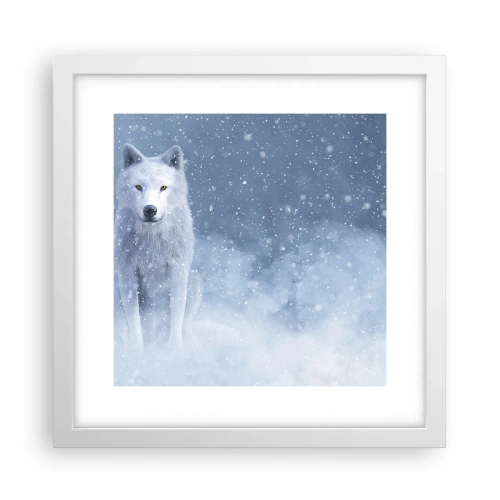 Poster in white frmae - In Winter Spirit - 30x30 cm
