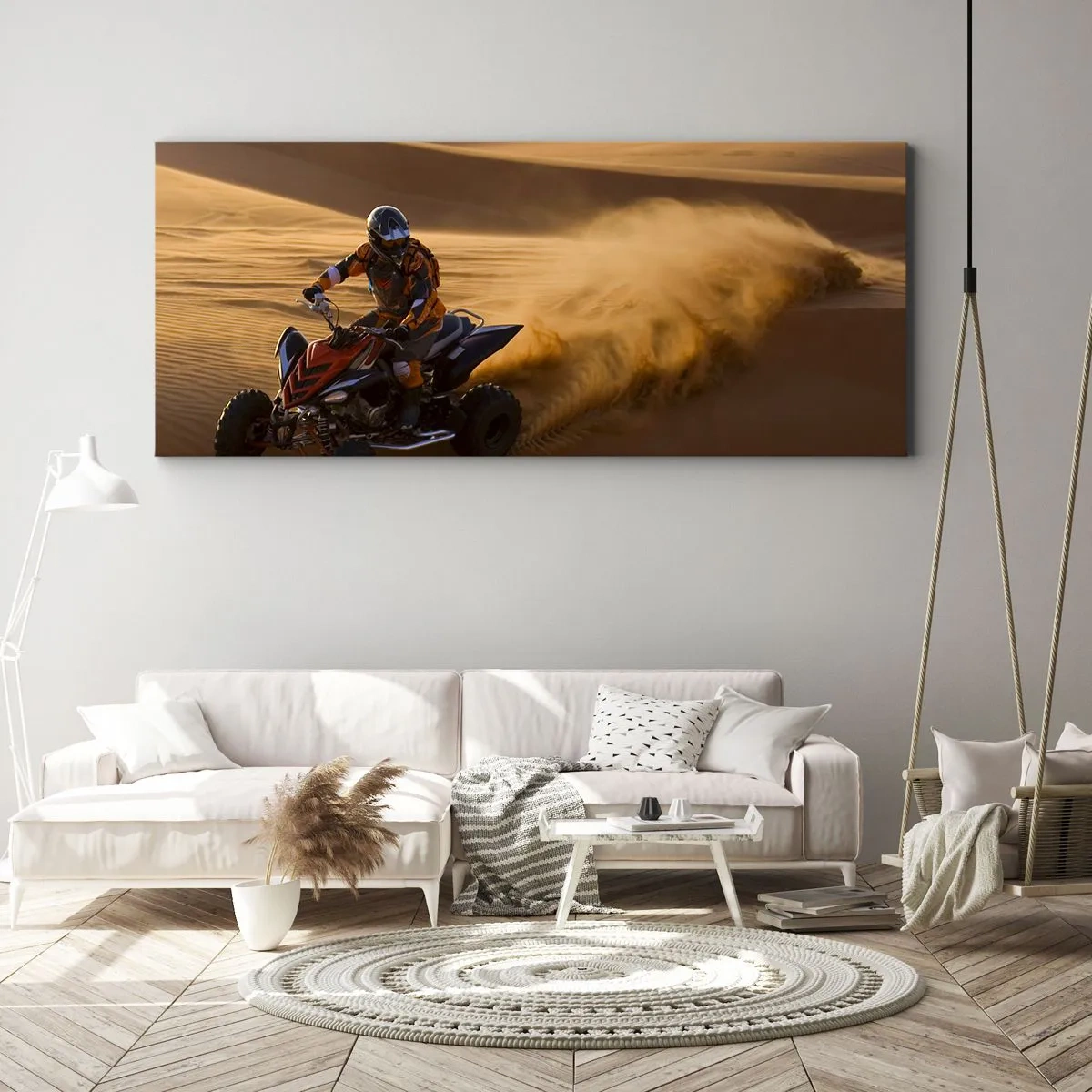 Canvas picture - On Sand Waves - 120x50 cm