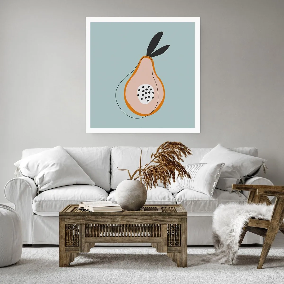 Poster - Penetrating the Nature of Things - 60x60 cm