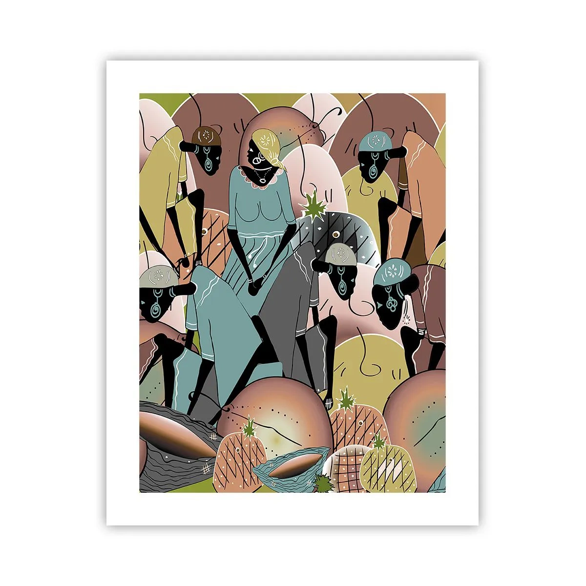 Poster - Big Holiday Is Coming - 40x50 cm