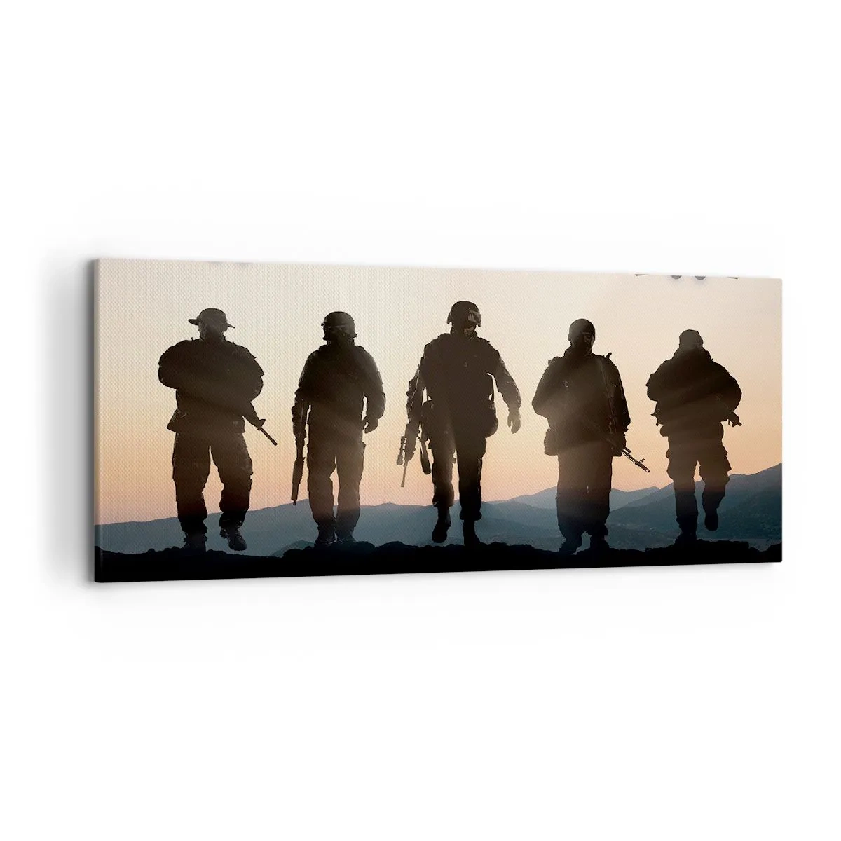 Canvas picture - Welcome to Our World - 120x50 cm