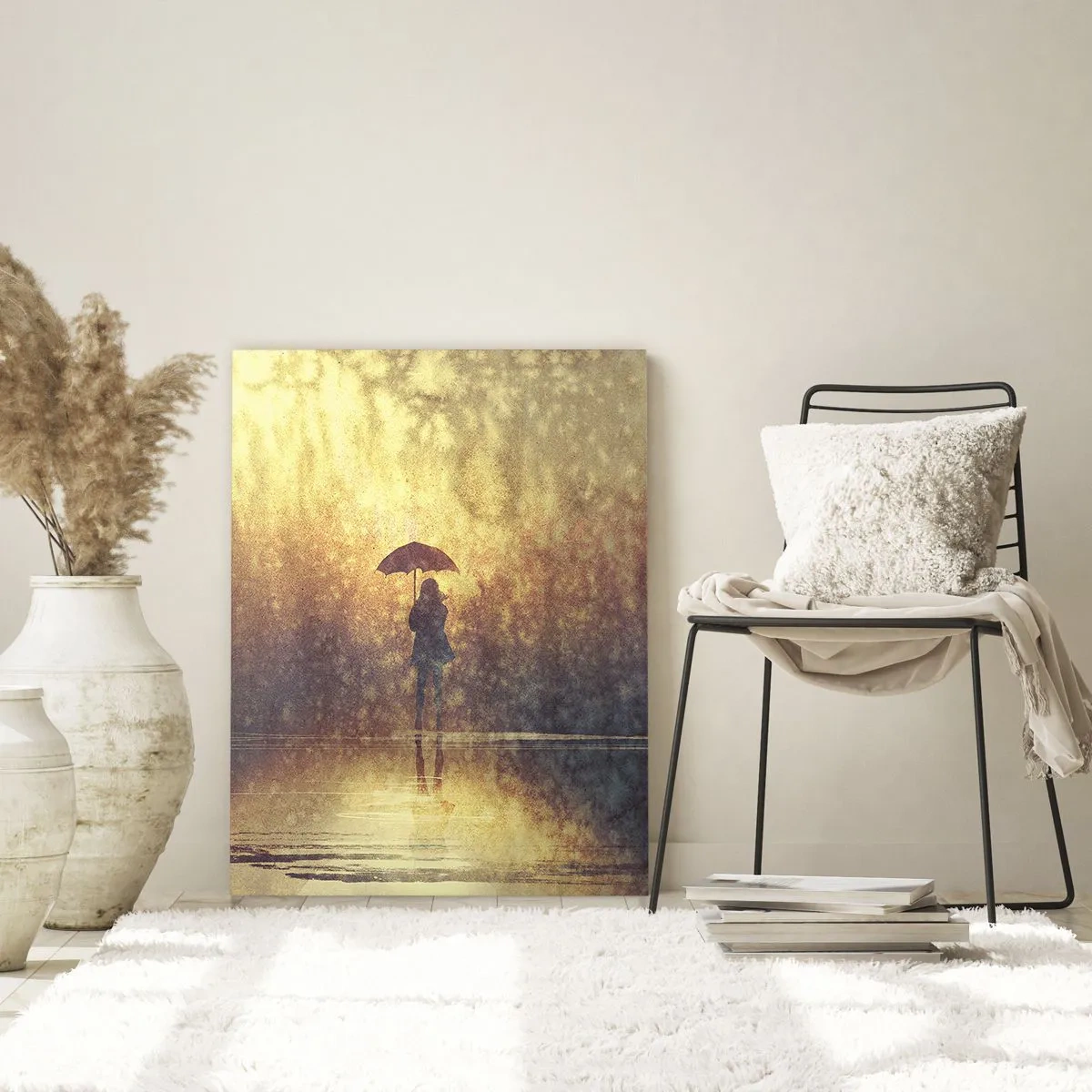 Glass picture - I Think Someone Is Watching Me - 50x70 cm