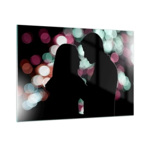 Glass picture - Yes! - 100x70 cm