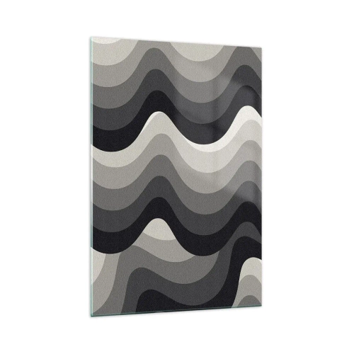 Glass picture - Wave after Wave - 70x100 cm