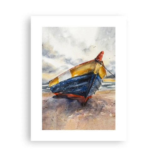 Poster - Rest On the Shore - 30x40 cm