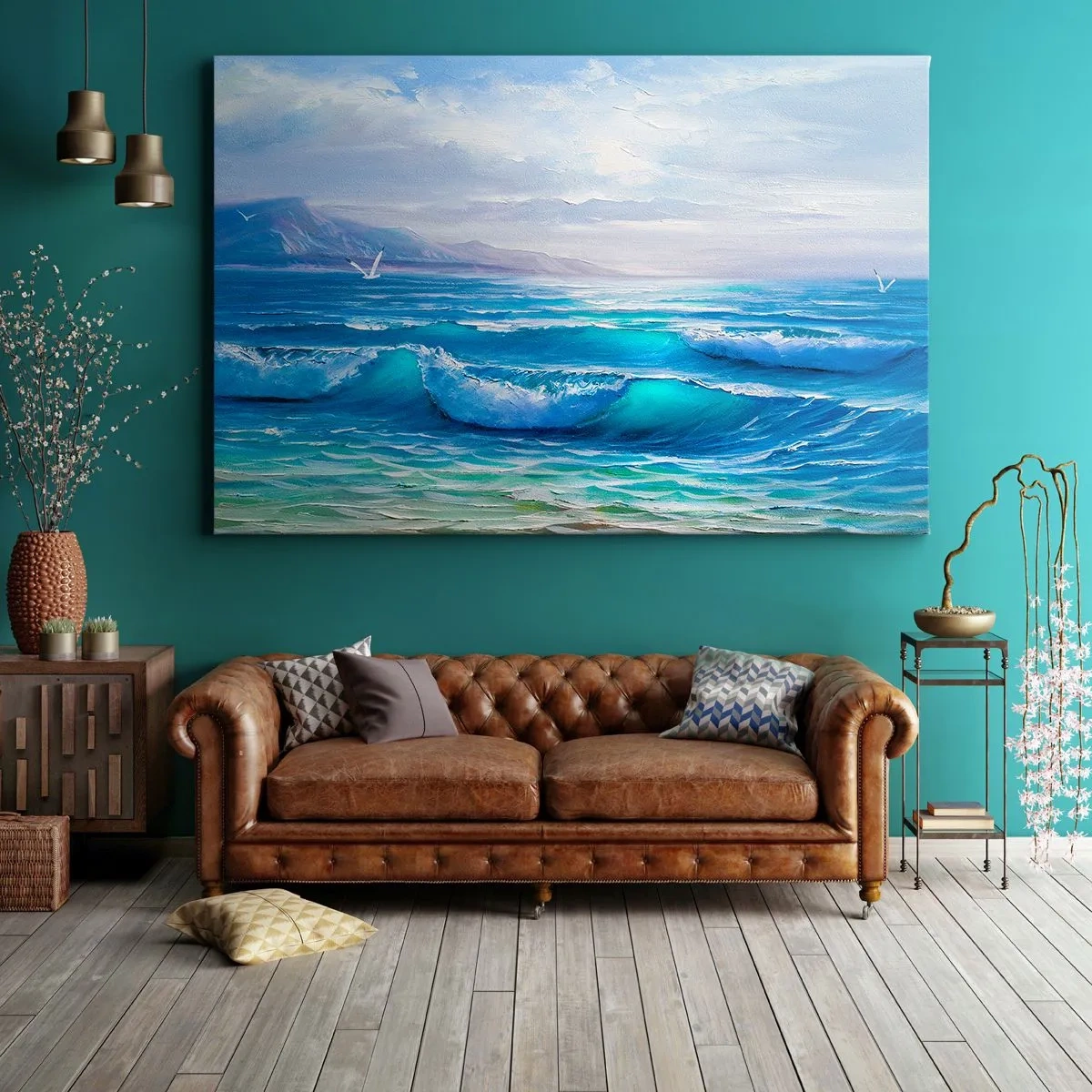Canvas picture - It Brings Bliss - 100x70 cm
