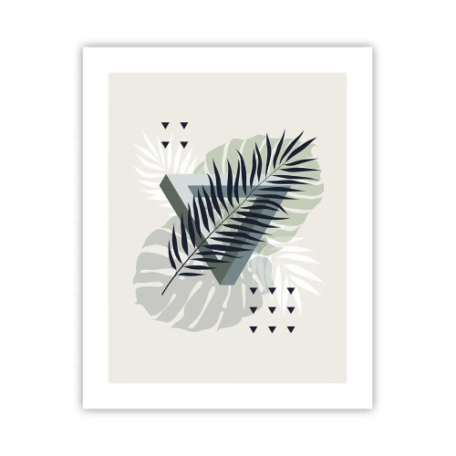 Poster - Nature and Geometry - Two Orders? - 40x50 cm