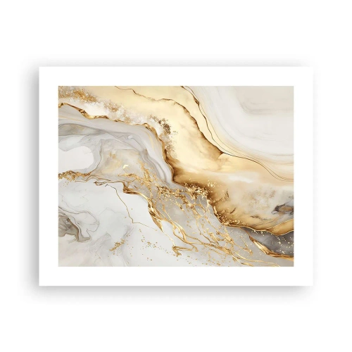 Poster - Abstract: Beauty and Good - 50x40 cm