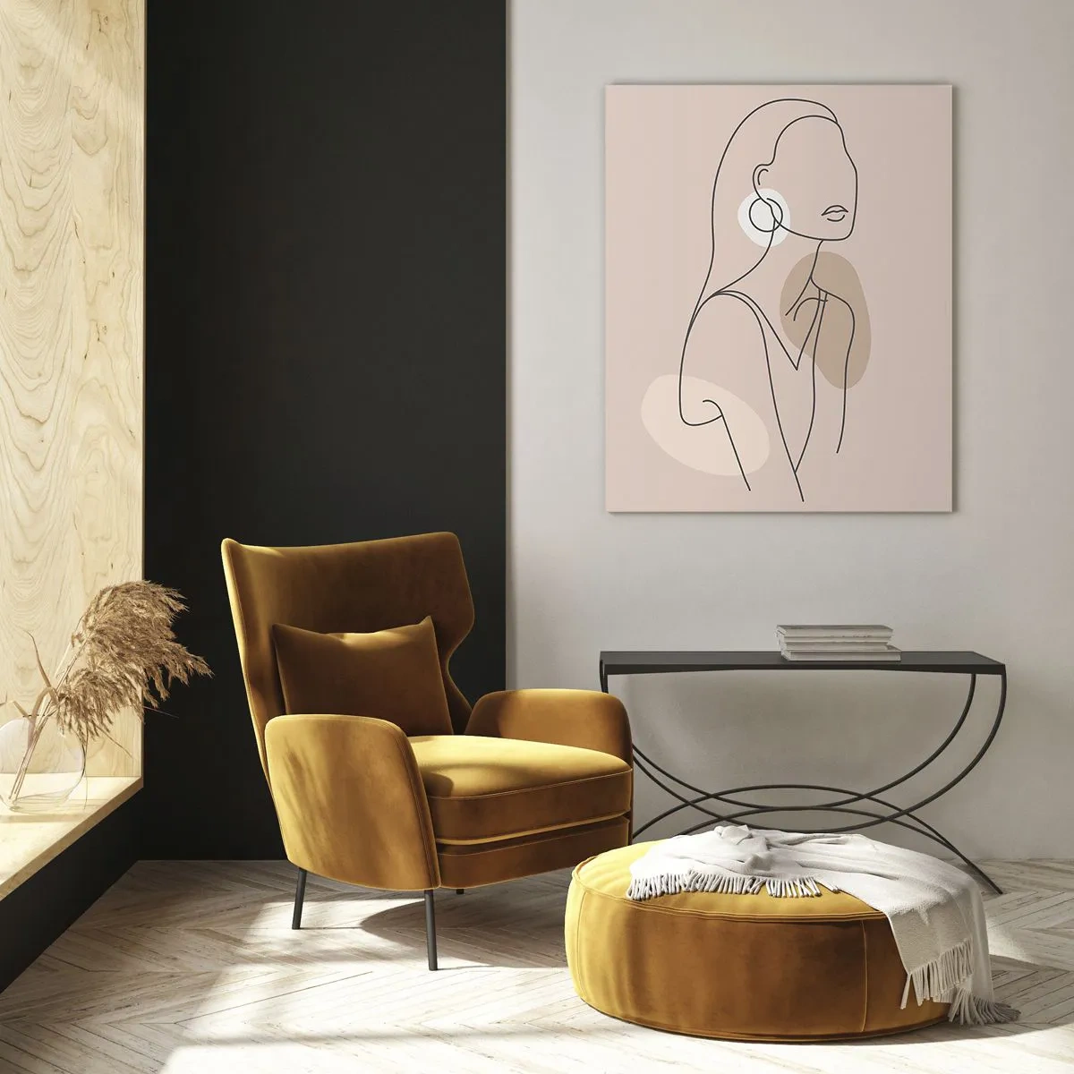 Glass picture - Icon of Girlhood - 70x100 cm