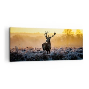 Canvas picture - Crowned in Its Kingdom - 120x50 cm