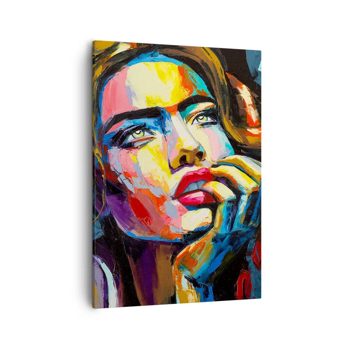 Canvas picture - Dreams Like Birds Flying in the Sky - 50x70 cm