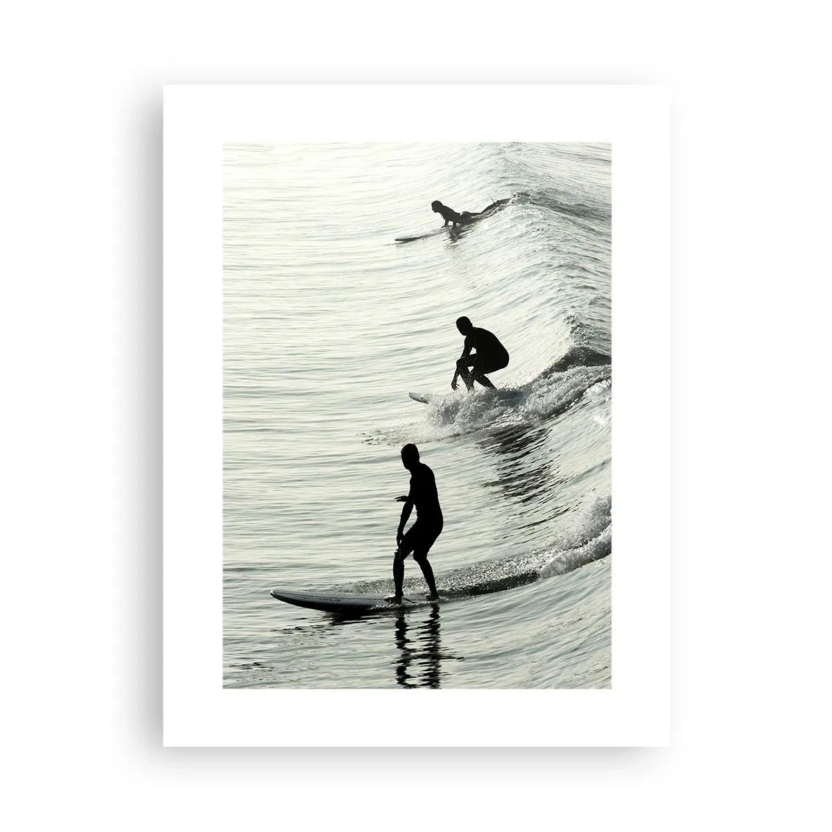 Poster - Meeting the Wave - 30x40 cm