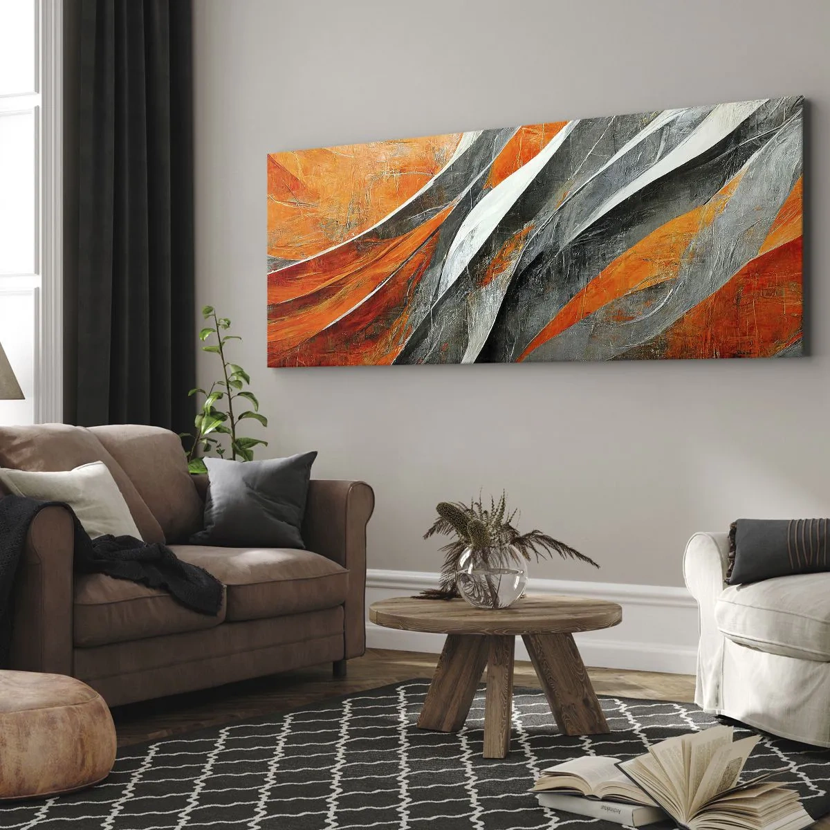 Canvas picture - Heat and Coolness - 120x50 cm