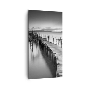 Canvas picture - Peace of a Forgotten Shore - 55x100 cm