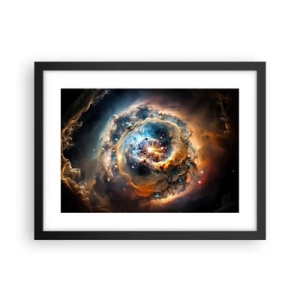 Poster in black frame - Beginning - 40x30 cm