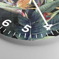 Clock face with numbers
