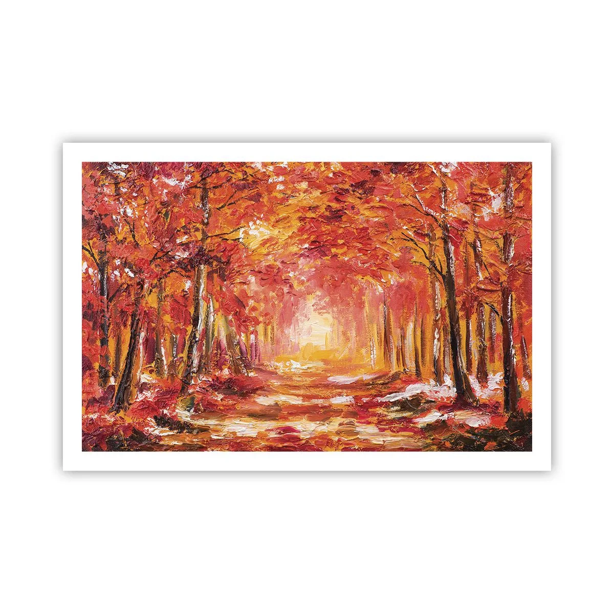Poster - Copper Forest - 91x61 cm